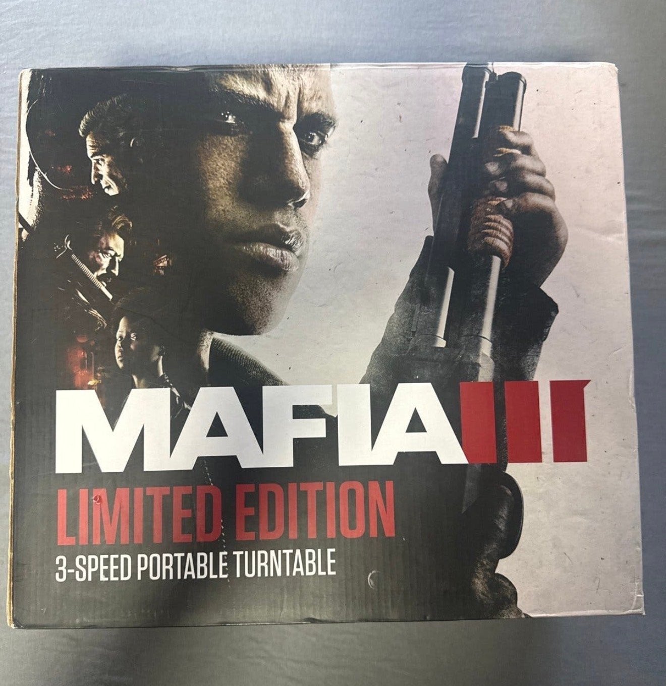 Mafia III Limited Edition 3-Speed Draagbare Platenspeler, Ophalen, Nieuw, Platenspeler, Overige merken