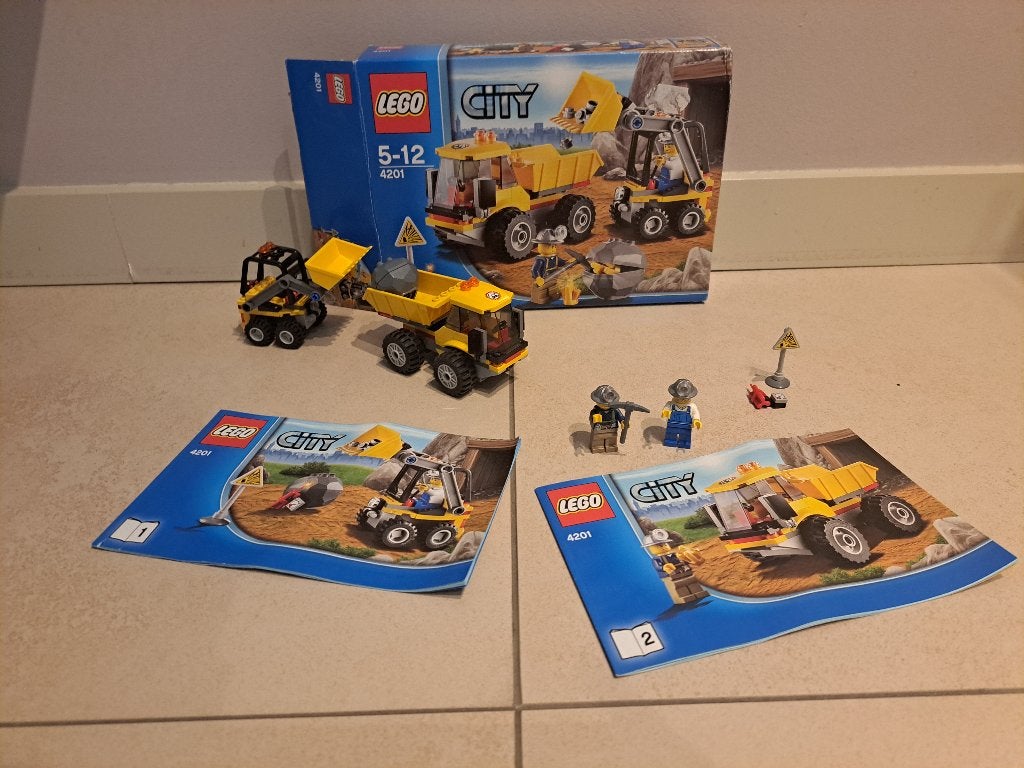 Lego city Kiepwagen met laadschop set 4201, City, Lego, Nieuw, Ophalen of Verzenden