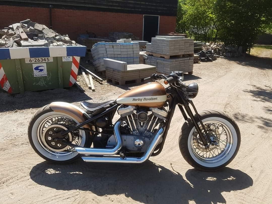 Harley-Davidson Sportster 883 Bobber, Motoren, Motoren | Harley-Davidson, 2 cilinders, Sportuitlaat, Gebruikt, Particulier