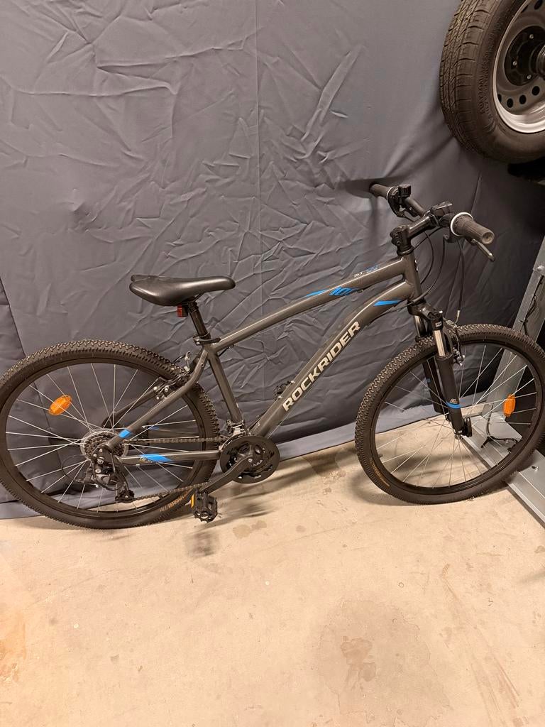 Mountainbike Rockrider L grijs als nieuw 21 versnellingen, 57 cm of meer, Hardtail, Heren, Zo goed als nieuw