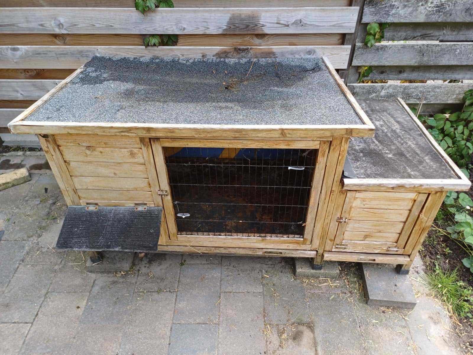 Gratis groot Konijnenhok  opknapper hok konijn buitenhok, Ophalen, Gebruikt, Overige typen