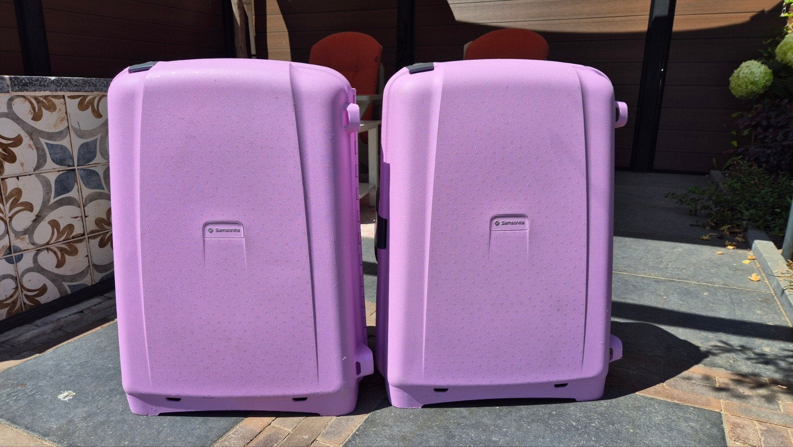 2 reiskoffers Samsonite Aeris Trolley 64, Ophalen, Hard kunststof, 60 tot 70 cm