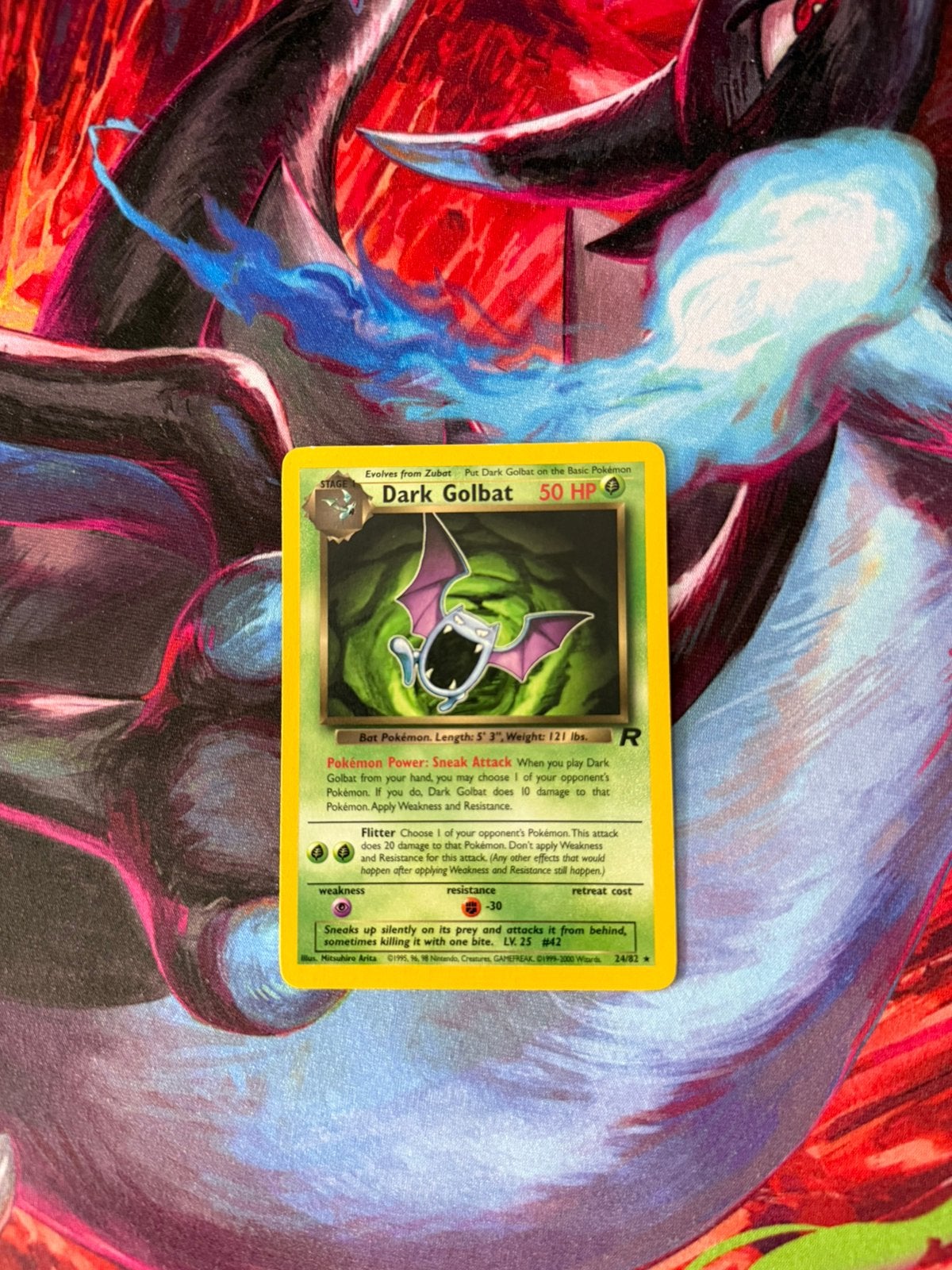 Dark Golbat Team Rocket 24/82 EXC, Hobby en Vrije tijd, Verzamelkaartspellen | Pokémon, Ophalen of Verzenden, Losse kaart