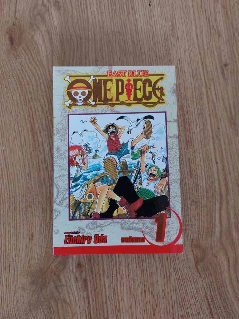 Engelse one Piece Manga Deel 1, 2, 3 en 4 - East Blue Saga, Meerdere stripboeken, Ophalen of Verzenden, Gelezen, Eiichiro Oda