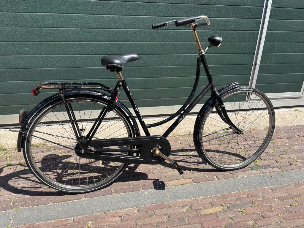 Fietshokje Houtplein: Batavus Old Dutch omafiets, Fietsen en Brommers, Terugtraprem, Gebruikt, Niet ingevuld, Niet ingevuld