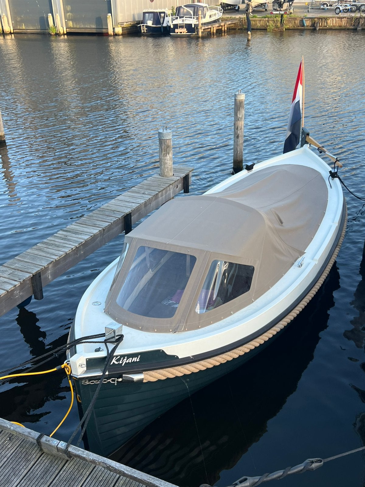 Weco 6.25 Sloep, Volvo Penta diesel, nieuwe kussens, buiskap, Binnenboordmotor, 1.00 - 1.50 meter, 18 pk, Diesel