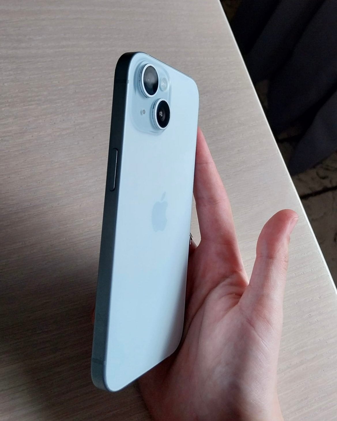 Apple iphone 15, Ophalen, 128 GB, IPhone 15, Blauw