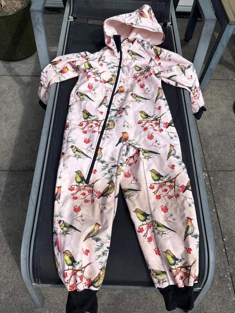 iELM softshell pak maat 116 met vogeltjesprint, Kinderen en Baby's, Kinderkleding | Maat 116, Ophalen of Verzenden, Gebruikt, Meisje