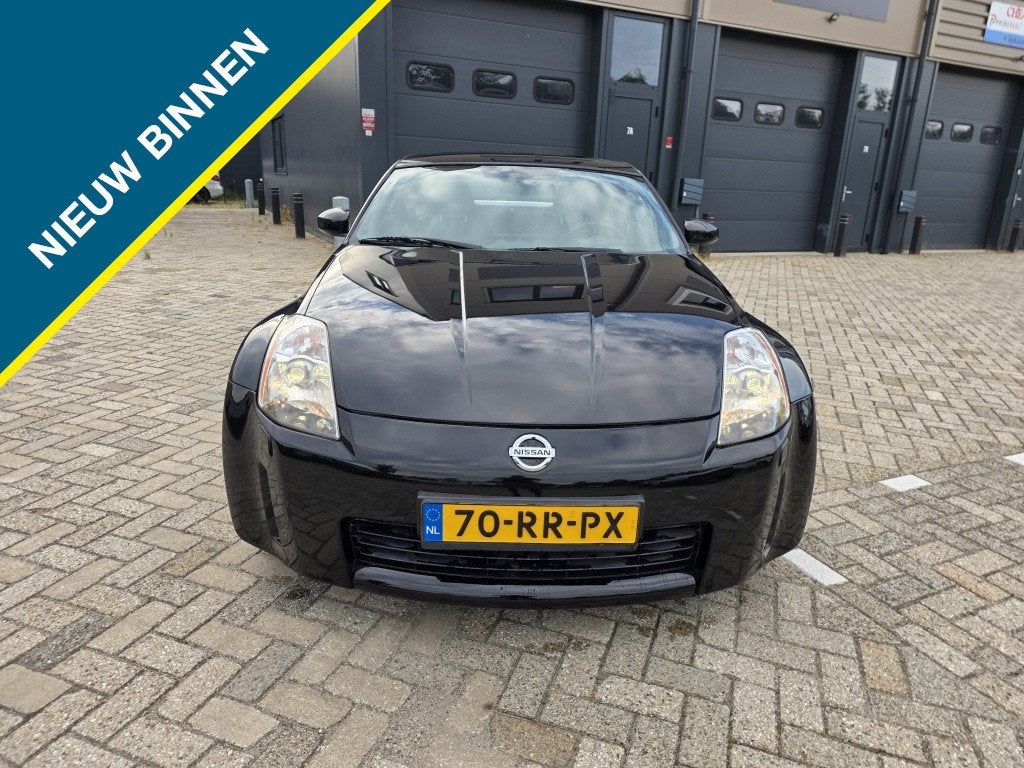 Nissan 350Z 3.5 V6 (bj 2005), Auto's, Nissan, 350Z, Zwart, Bedrijf, Handgeschakeld