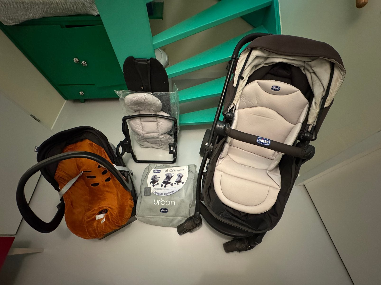 Chicco urban 3 in 1, Kinderen en Baby's, Kinderwagens en Combinaties, Ophalen, Zo goed als nieuw, Overige merken