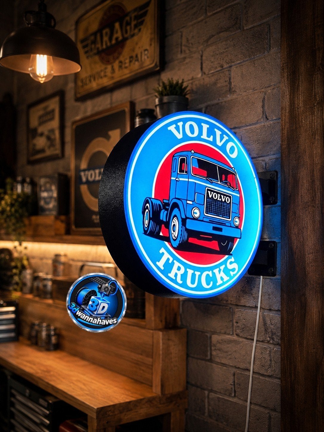 Dubbele Volvo Trucks Lichtbak - Blikvanger nu € 64,95, Ophalen of Verzenden, Nieuw, Lichtbak of (neon) lamp