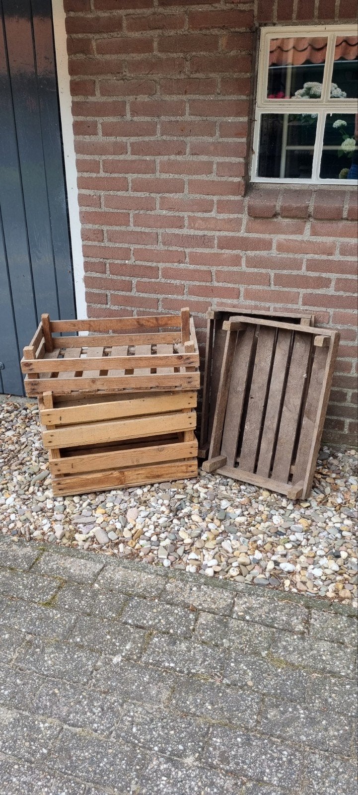 Diverse fruitkistjes, Ophalen, Rond, Minder dan 30 cm