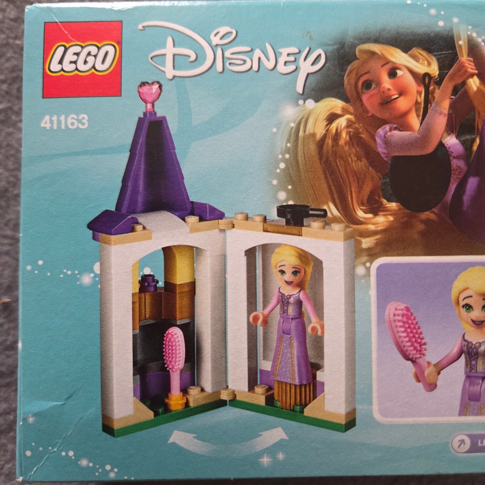 LEGO Disney Rapunzel's Kleine Toren 41163, Gebruikt, Lego, Inclusief instructies, Ophalen of Verzenden