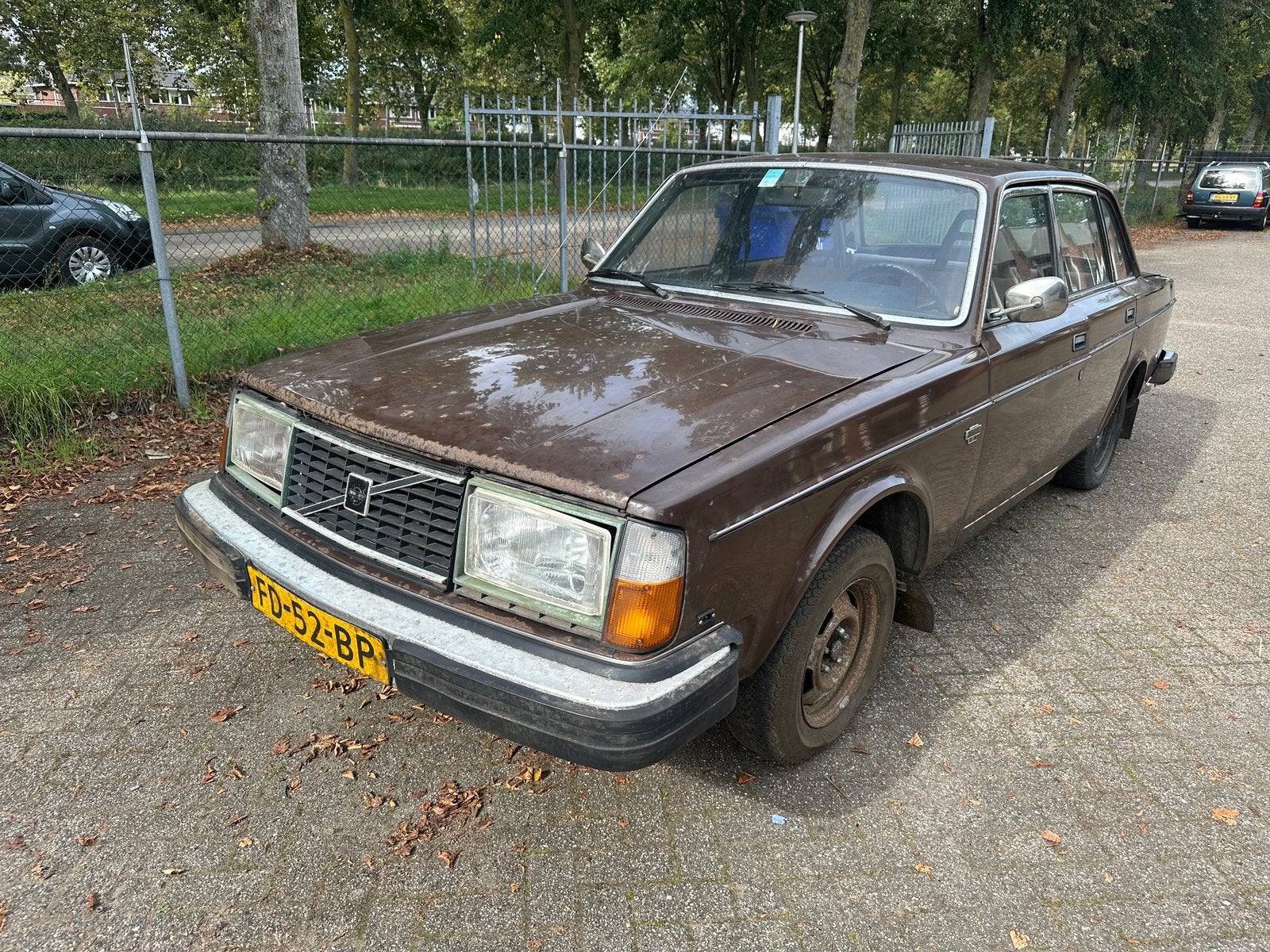 Volvo 244 2.1 GL 1979 Bruin, 4 cilinders, Bruin, Origineel Nederlands, Handgeschakeld