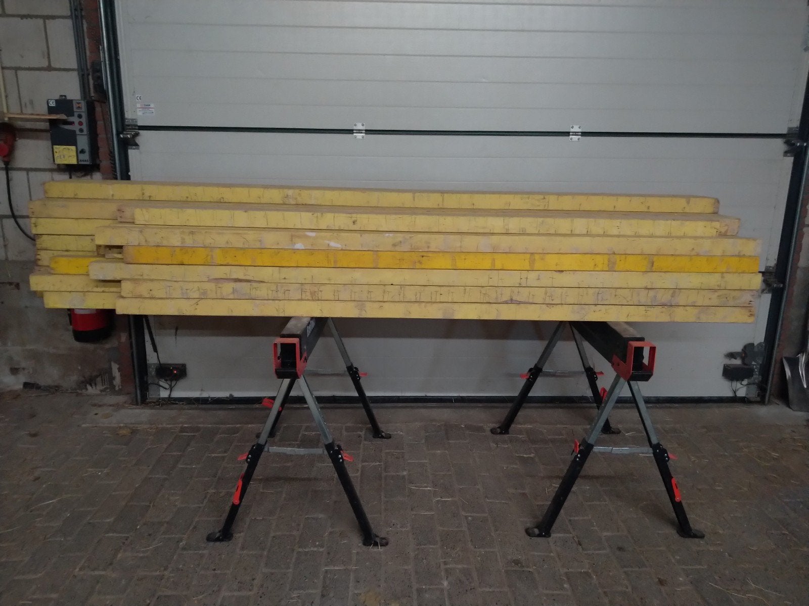 Gebruikte metselprofiel - Diverse lengtes ., Doe-het-zelf en Verbouw, Overige Doe-het-zelf en Verbouw, Ophalen, Gebruikt