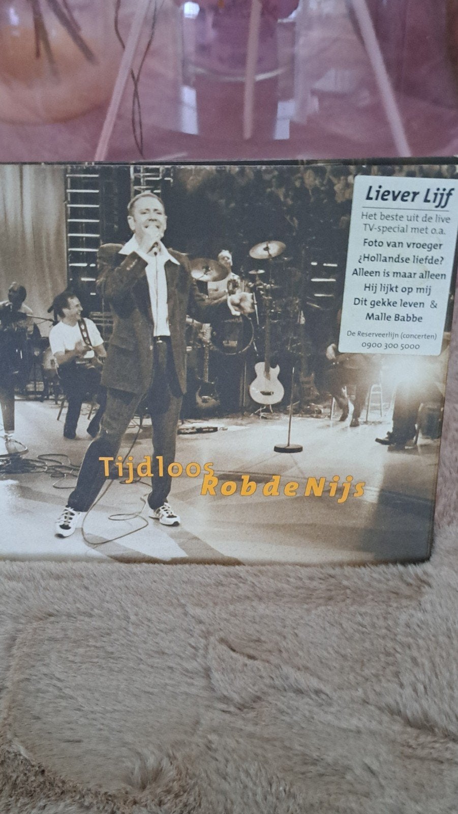 Luxe cd  Rob de Nijs   ,,tijdloos,,  live tv special, Pop, Speciale editie, Ophalen of Verzenden, Zo goed als nieuw