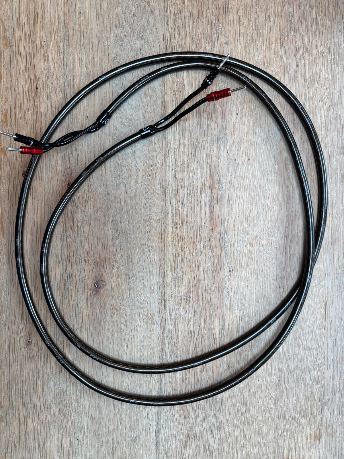 Chord EpicX luidsprekerkabel, 2x3 meter, Audio, Tv en Foto, Ophalen of Verzenden, Zo goed als nieuw, 2 tot 5 meter, Luidsprekerkabel