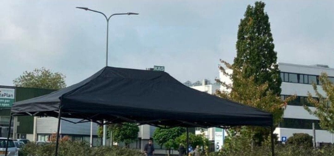 1 x Partytent doek - Bescherming tegen zon en lichte regen, Tuin en Terras, Partytenten, Ophalen of Verzenden, Minder dan 5 meter