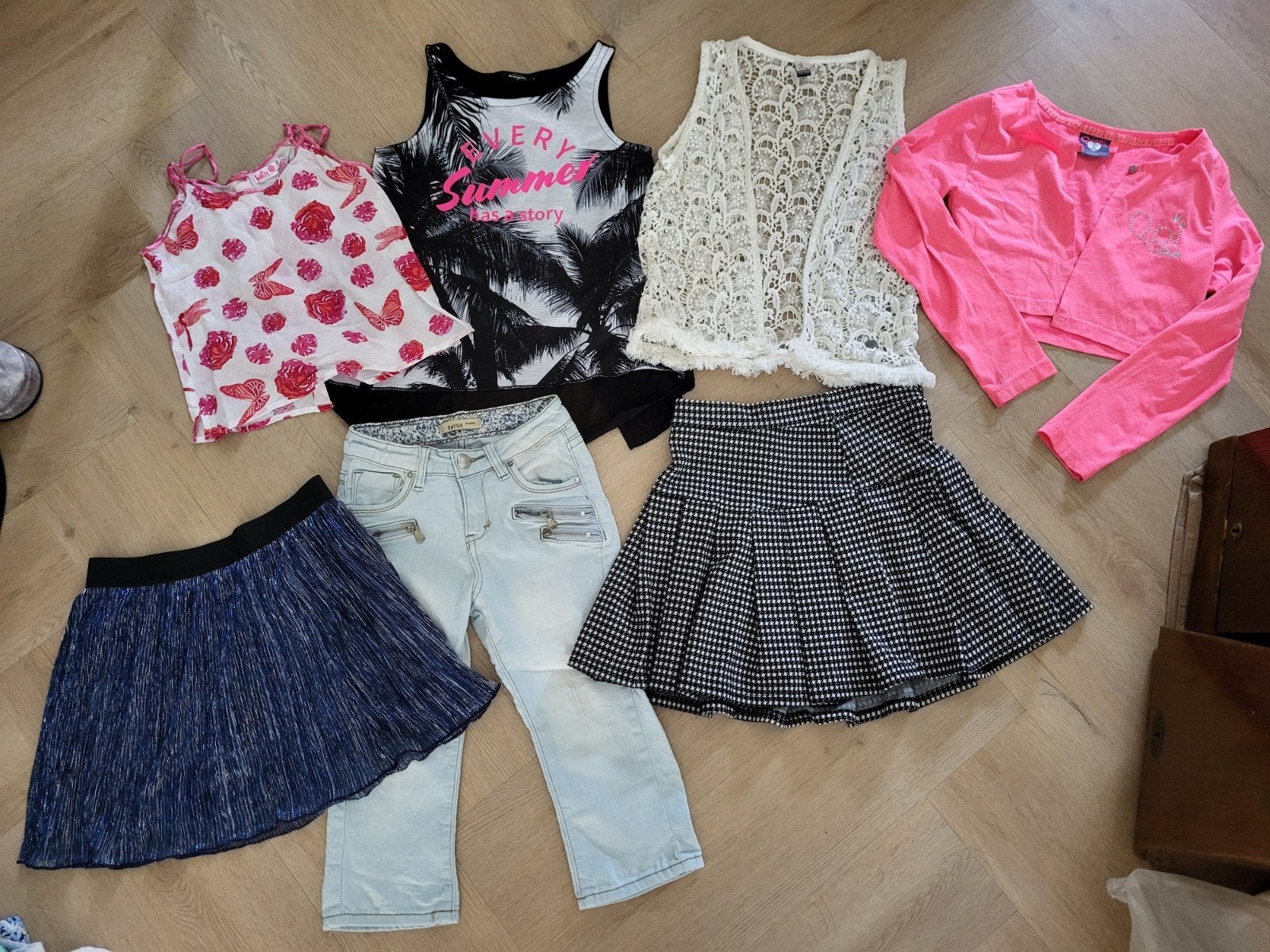 Zomerkleding, merkkleding 152 tot 164, Ophalen of Verzenden, Zo goed als nieuw