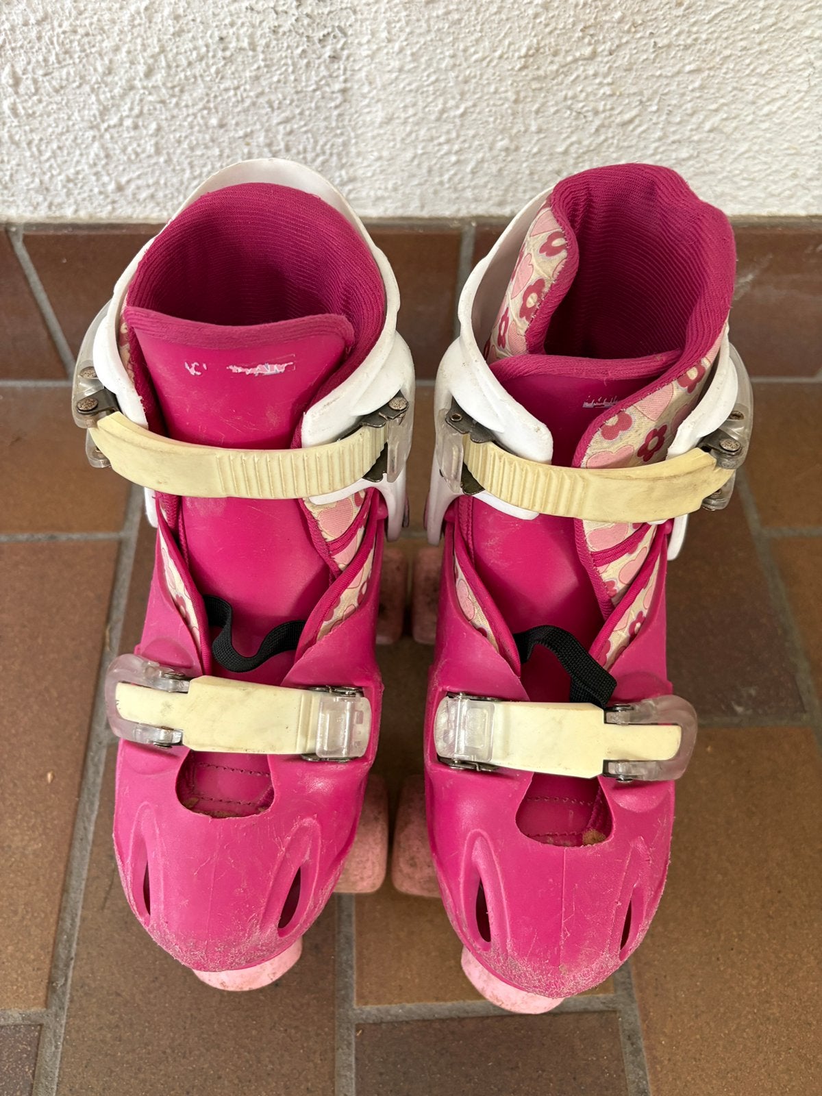 Meisjes rolschaatsen maat 27/31, Ophalen of Verzenden, Zo goed als nieuw