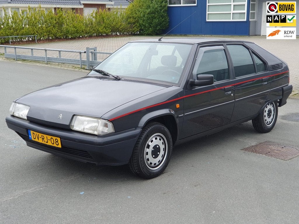 Citroen BX 1.6 TGI 83.000 KM NL geleverd. Zeer mooi! LM velg, Voorwielaandrijving, Gebruikt, 1580 cc, BX