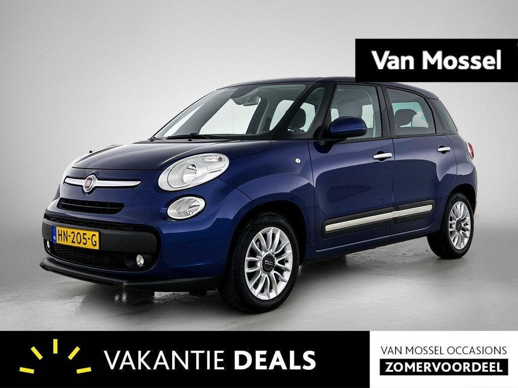 Fiat 500 L 0.9 TwinAir Lounge, 12 maanden, Gebruikt, Euro 6, Leder en Stof