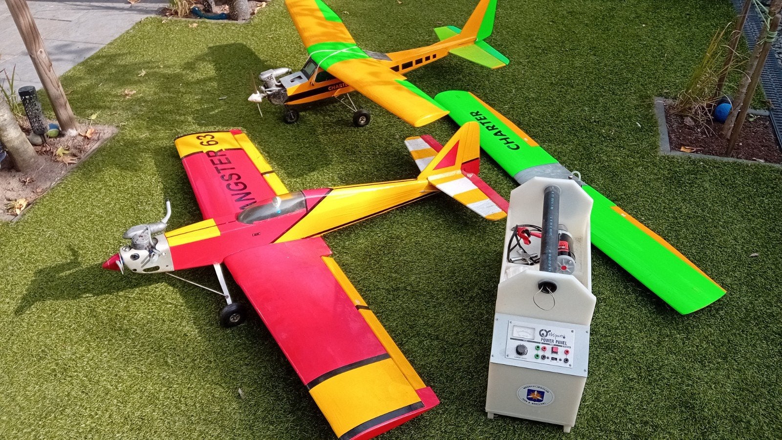 RC Vliegtuigen met Benzine Motor en Accessoires, Ophalen, Gebruikt, Nitro, RTF (Ready to Fly)