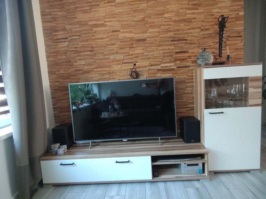 Eettafel en TV meubel, Ophalen, Gebruikt, 100 tot 150 cm, 100 tot 150 cm