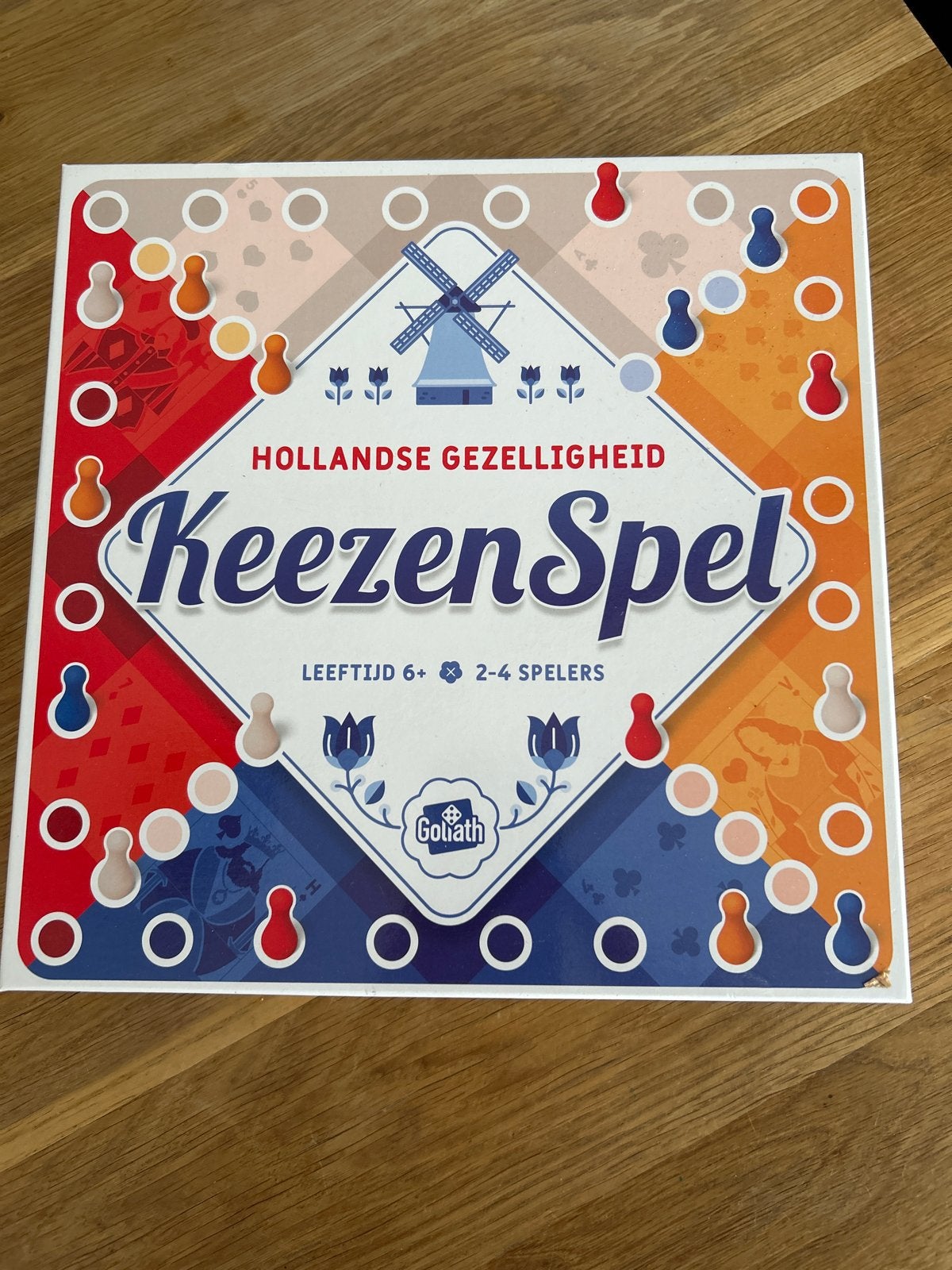 Nieuw!! Keezen Spel - Hollands Gezelligheidsspel van Goliath, Drie of vier spelers, Ophalen of Verzenden, Nieuw