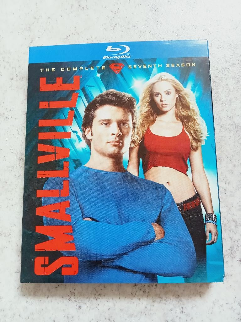 BLURAY Smallville - Seizoen 7 - (3-Disc) - NIET Ned.ond., Ophalen of Verzenden, Zo goed als nieuw, Tv en Series, Boxset