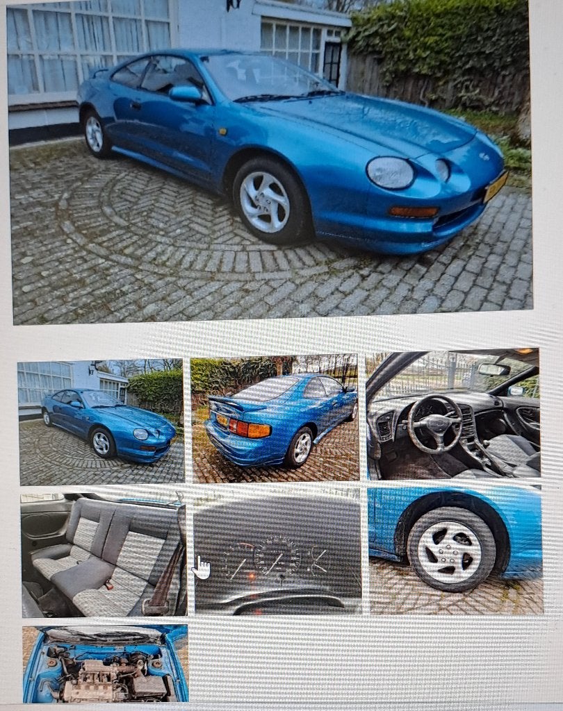 Toyota Celica 1.8 STI LB 1994 parelmoor groen APK GEKEURD, foto 4