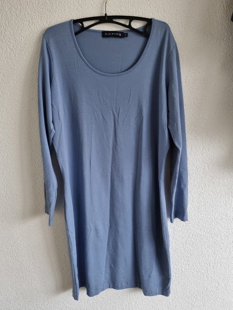Blue river dames jurk maat XL, Blauw, Maat 46/48 (XL) of groter, Ophalen of Verzenden, Zo goed als nieuw