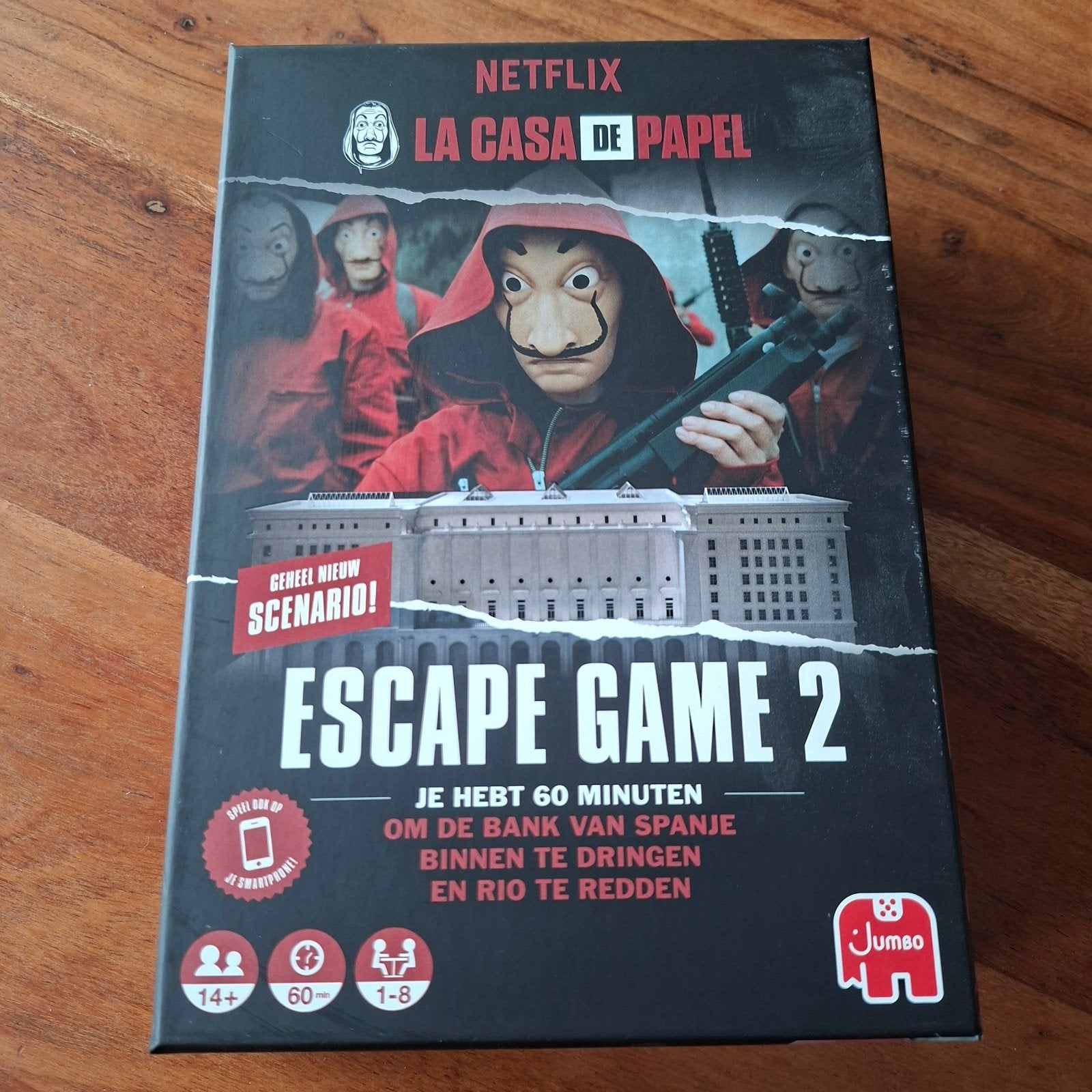 Escape spel La casa de papel, Ophalen of Verzenden, Nieuw