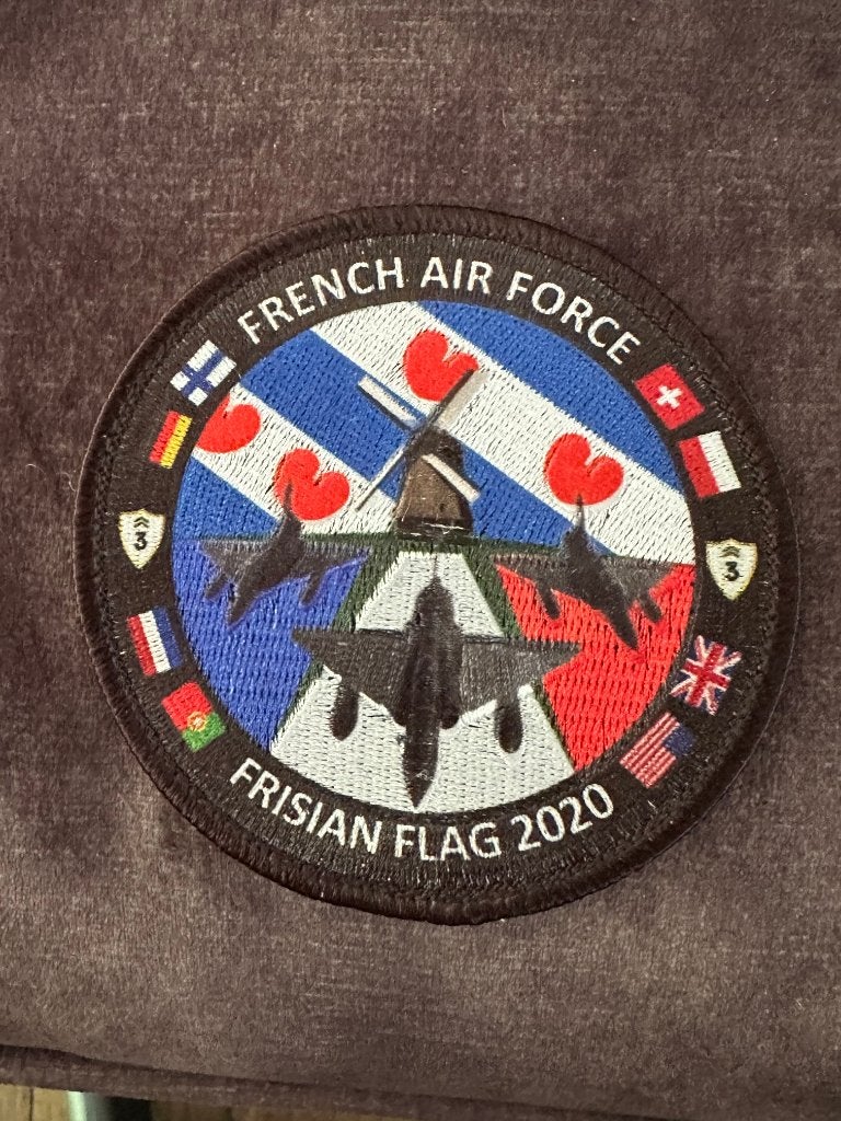 Frisian Flag 2020 patch, Ophalen of Verzenden, Gebruikt, Patch, Badge of Embleem