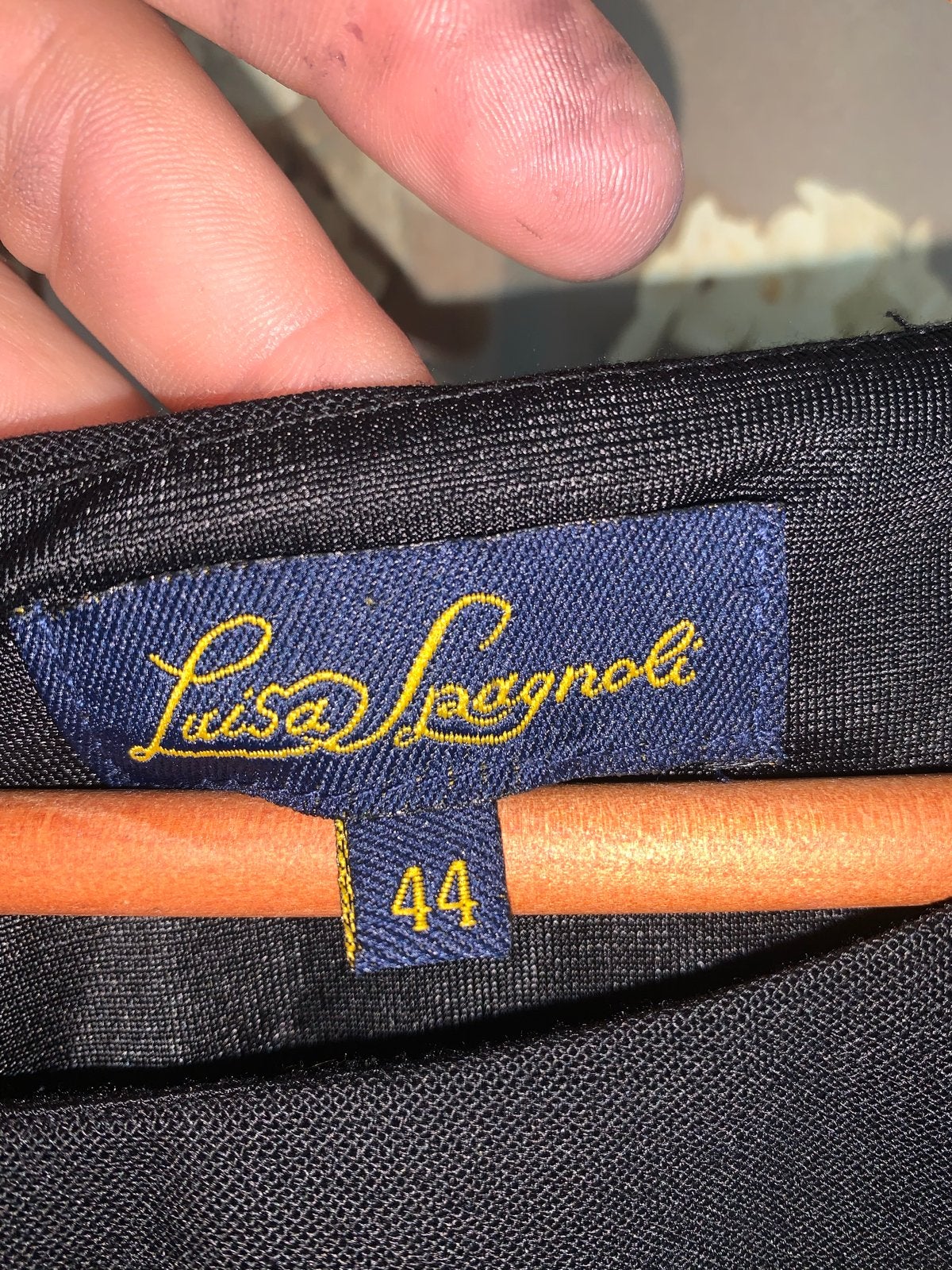 Luisa Spagnoli zwarte jurk met ritsdetails maat 44 nieuw, Zwart, Maat 42/44 (L), Nieuw, Ophalen of Verzenden