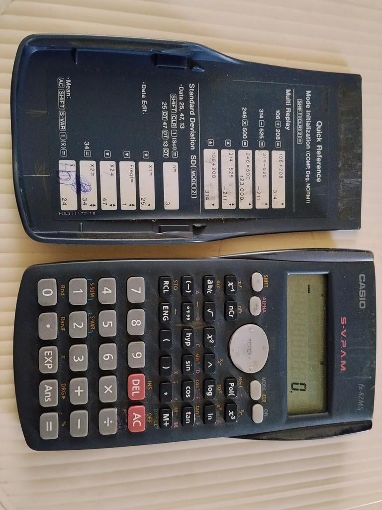 CASIO FS-82MS, Ophalen of Verzenden, Gebruikt