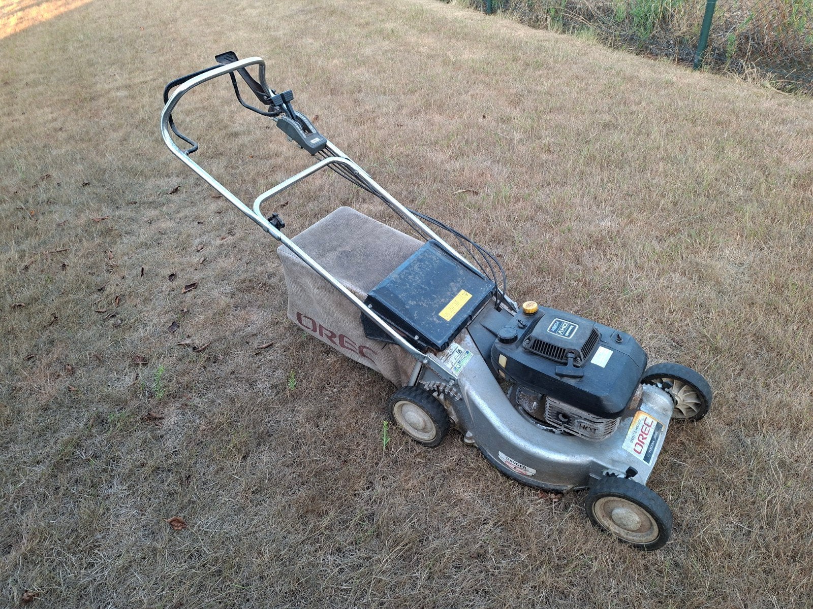 2x Orec grasmaaier met kawasaki fc150v, Cirkelmaaier, Gebruikt, Orec, Ophalen of Verzenden