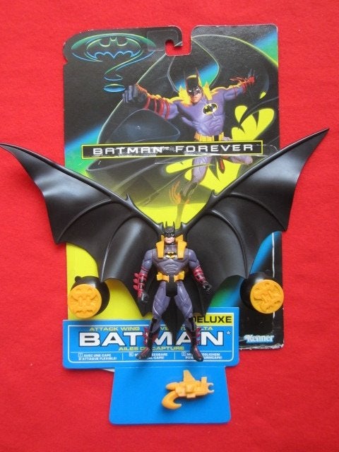 Figuur Batman Forever movie - Batman of Riddler, Verzamelen, Ophalen of Verzenden, Zo goed als nieuw, Actiefiguur of Pop