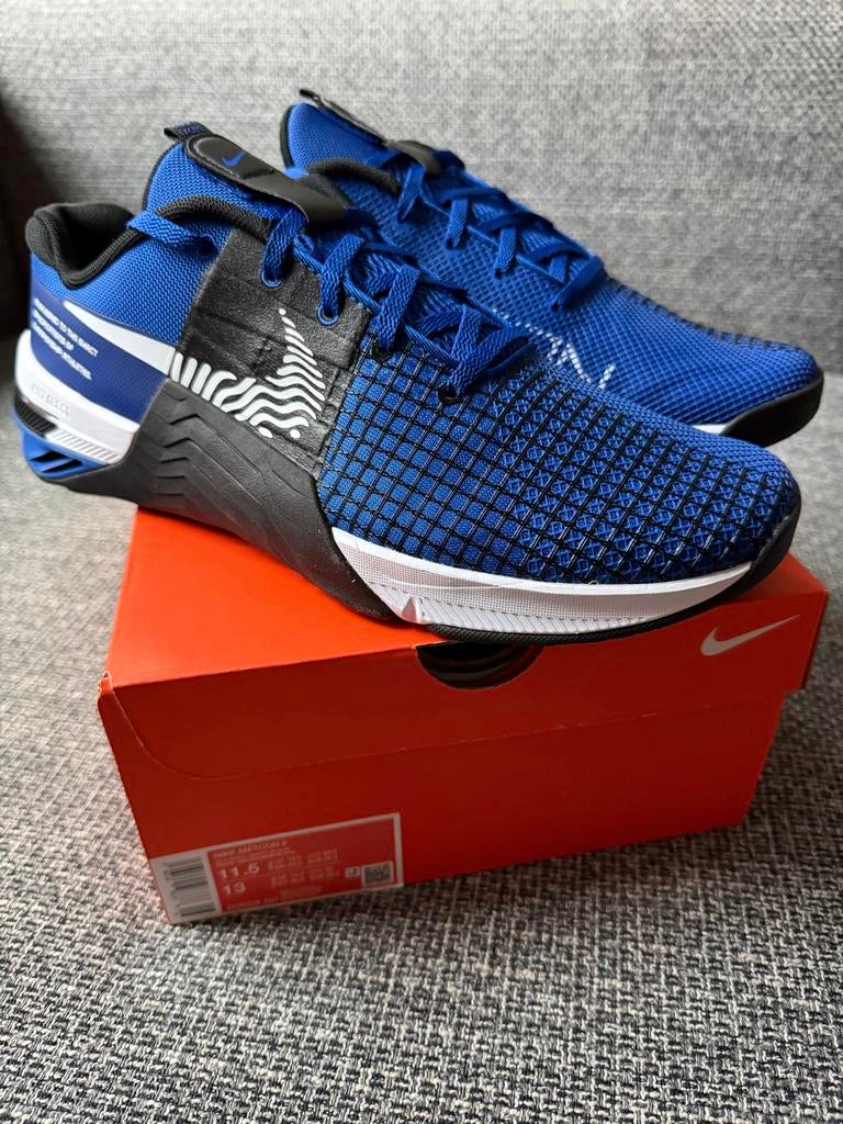 Nike Metcon 8 - Maat 45.5 - Nieuw in doos, Blauw, Sportschoenen, Nieuw, Ophalen of Verzenden