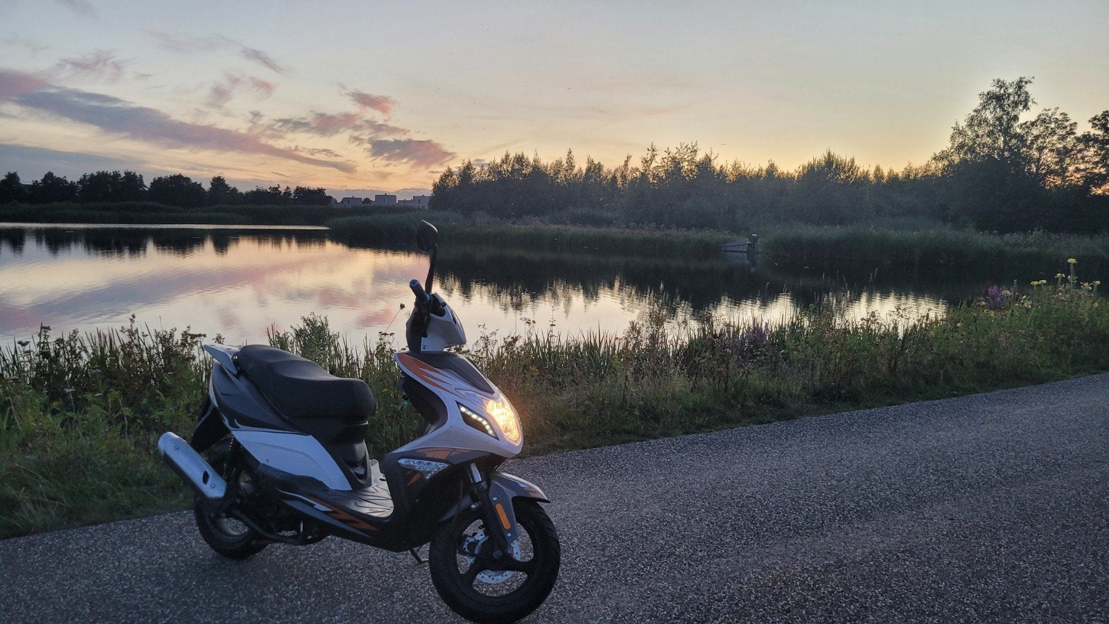 Mooie scooter 80cc malossi, Ophalen, Gebruikt, Maximaal 45 km/u, Benzine
