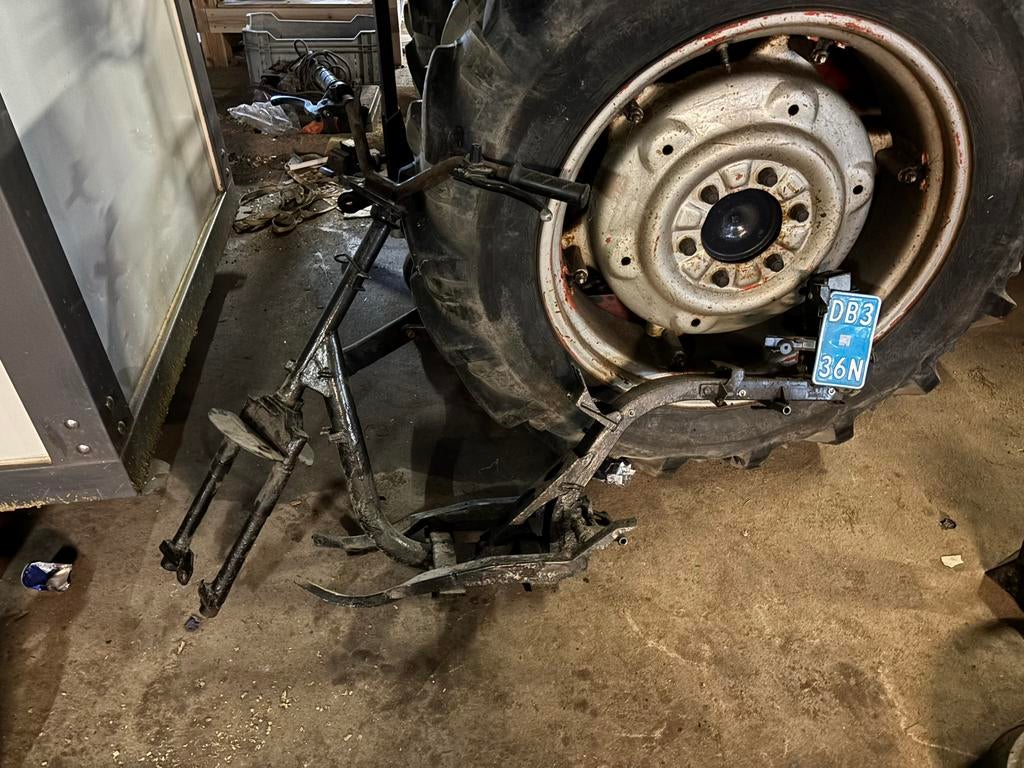 Peugeot zenith frame met kenteken zonder wok, Ophalen of Verzenden, Peugeot