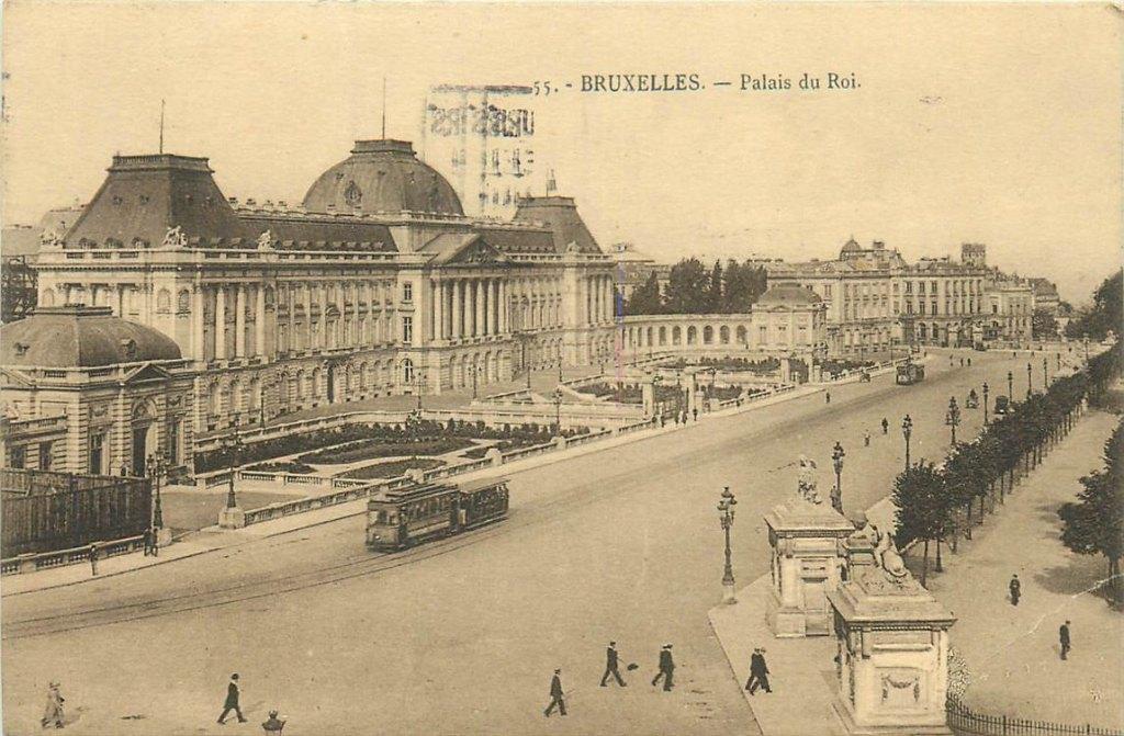 701-458-007 Bruxelles Palais du roi, Verzenden, Voor 1920, Overig Europa