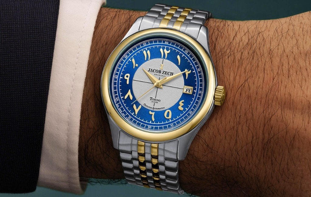 Jacob Zech Torino Limited Edition t.w.v € 999 SEIKO AUTOMAAT, Blauw, IOS, Nieuw, Ophalen of Verzenden