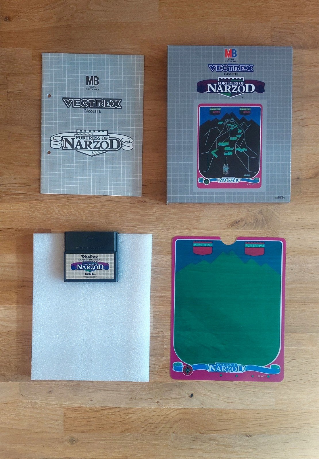 Vectrex Fortress of Narzod, 1 speler, Ophalen of Verzenden, Gebruikt, Vanaf 3 jaar