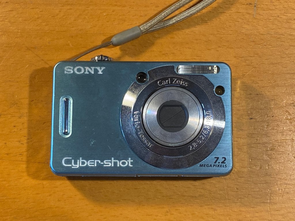Sony DSC-W35 Cyber-Shot Digitale Camera, Audio, Tv en Foto, Fotocamera's Digitaal, Ophalen of Verzenden, 4 t/m 7 keer, Sony, Ingebouwde flitser