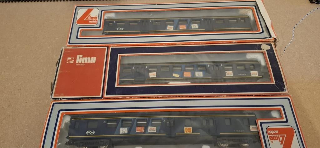 Lima H0 // NS rijtuigen 3x in OVP, Hobby en Vrije tijd, Modeltreinen | H0, Gelijkstroom, Wagon, Ophalen of Verzenden, Lima