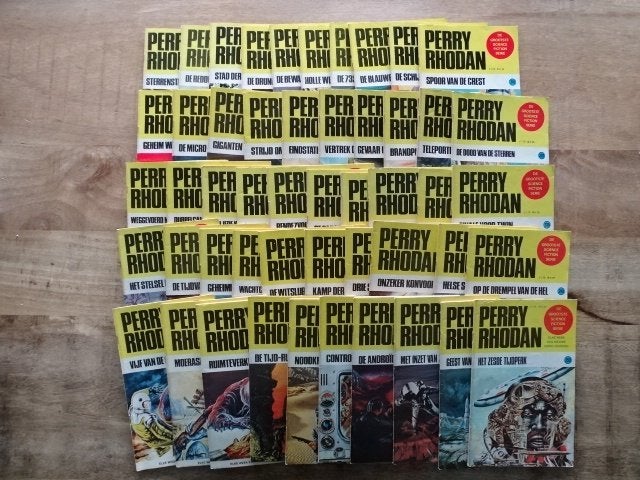 Perry Rhodan tijdschriften nr 201 tm 250, Boeken, Science fiction, Ophalen of Verzenden, Zo goed als nieuw