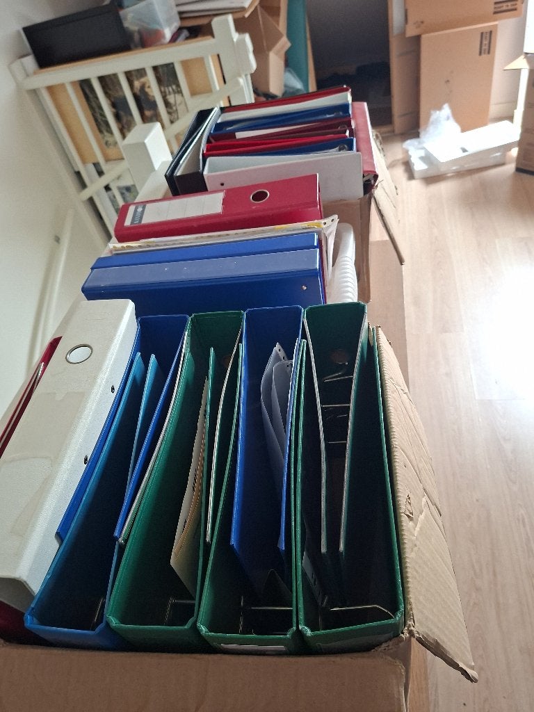 ordners en mappen, Ophalen, Gebruikt