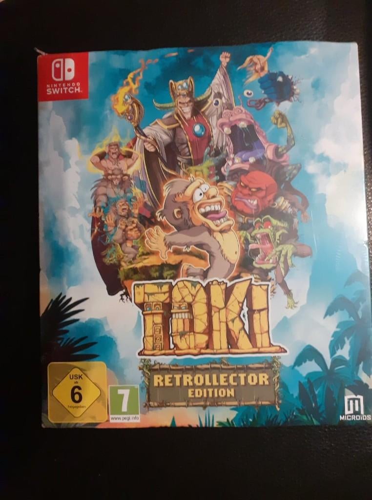 Toki Retrocollector Edition voor Switch , Sealed, Ophalen, Overige genres, 1 speler, Nieuw