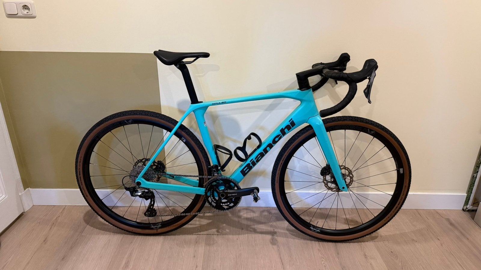Bianchi Impulso Pro M GRX820 Powermeter Carbonwielset, 28 inch, Carbon, Zo goed als nieuw, Meer dan 20 versnellingen